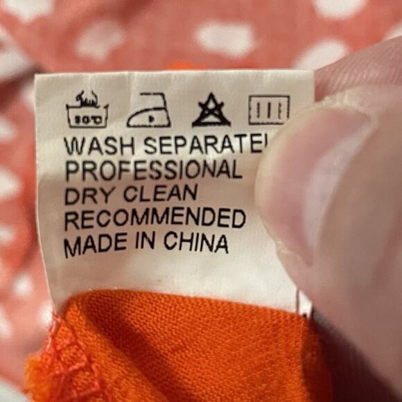 PRETTYGARDEN Halter Neck Sleeveless Midi Dress Backless Sundress w Belt S Orange - Picture 8 of 8